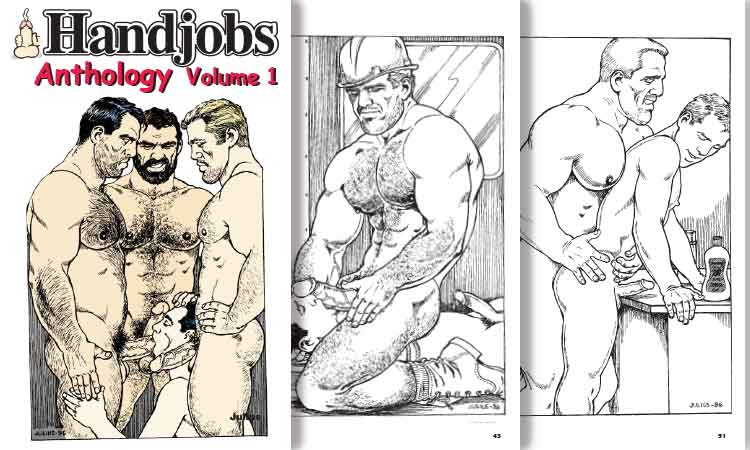 Review pages of Handjobs Anthology 1