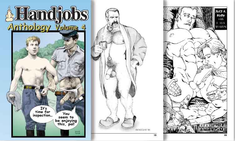 Review pages of Handjobs Anthology 4