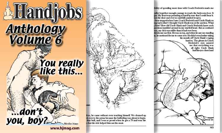 Review pages of Handjobs Anthology 6