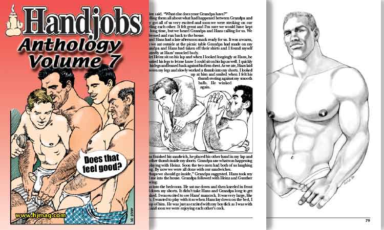 Review pages of Handjobs Anthology 7