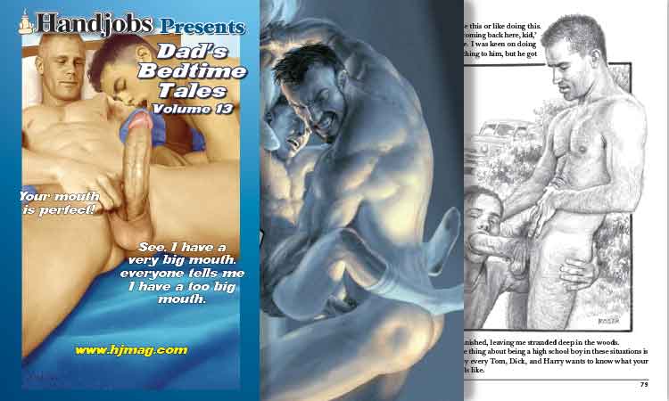 Review pages of Dad’s Bedtime Tales Volume 13