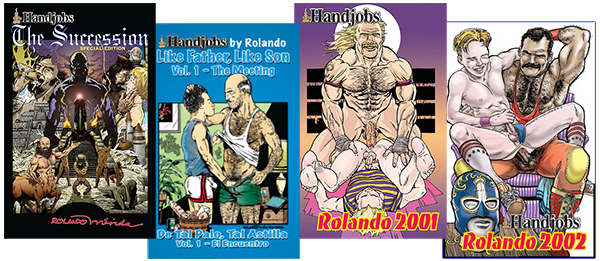 Covers of Rolando Books
