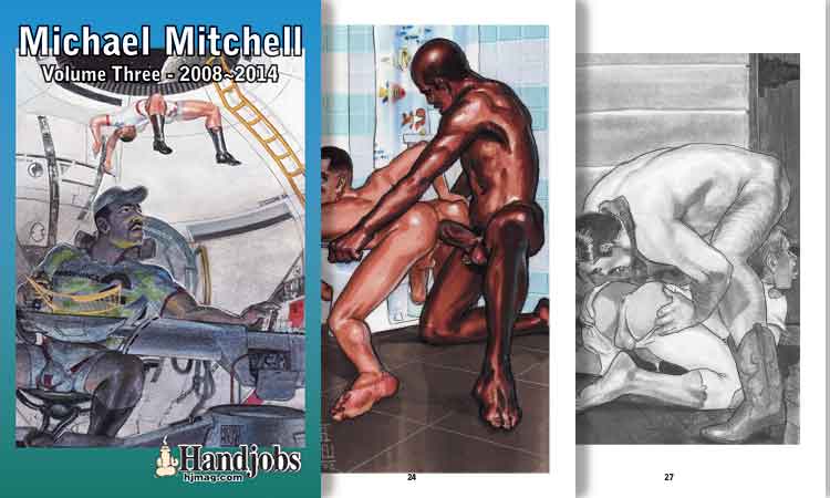 Review pages of Michael Mitchell vol 3